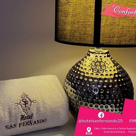 Hotel San Fernando Portoviejo Dış mekan fotoğraf